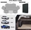 Firm Back Seat Extender for Dogs, Hard Bottom Dog Car Cover Bed Camping Mat