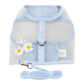 Blue Daisy Cool Mesh Netted Harness (size: large)